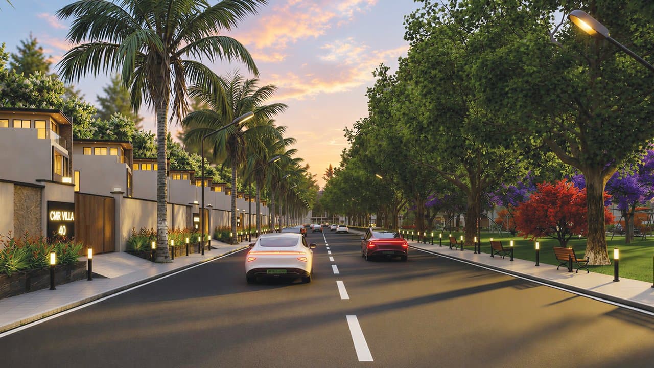 7 Mtr. Wide Tarred Road