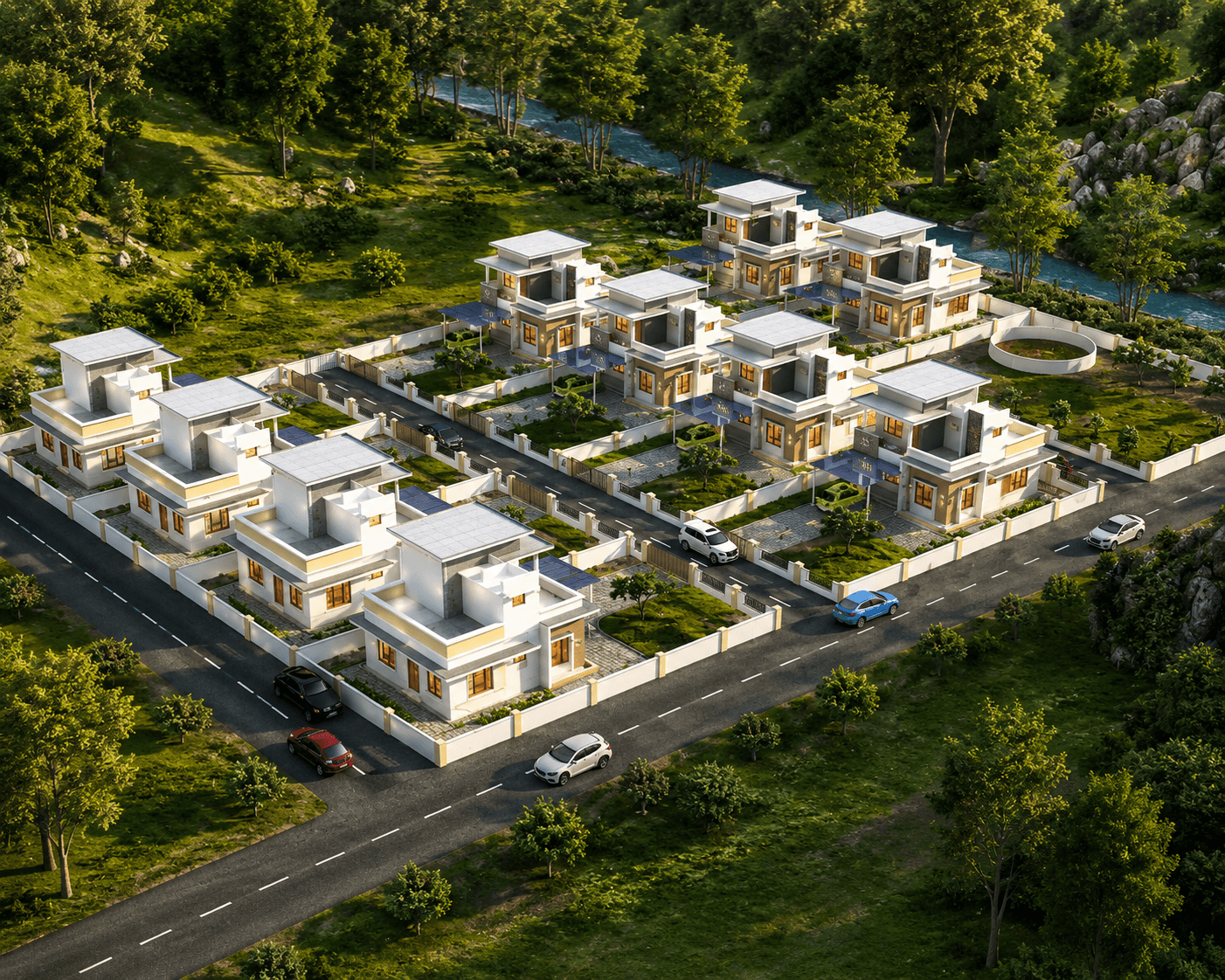 Aina Paradise — Luxury Villa in Karuvanchal, Kannur | CMR Developers Kerala