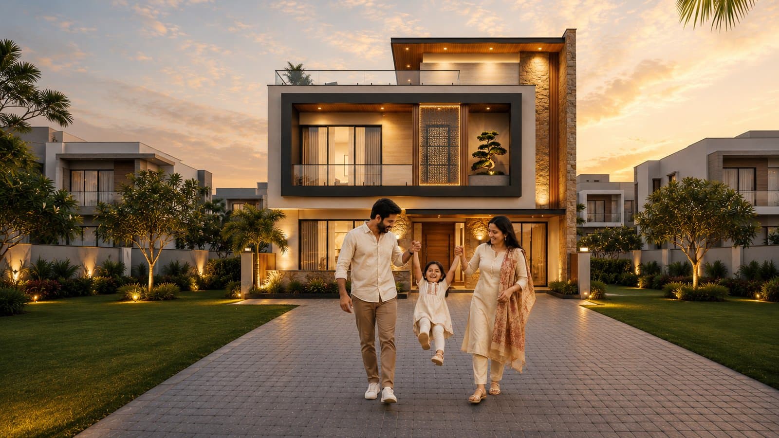 Aiza Golden Hills — Luxury Villa in Pilathara, Kannur | CMR Developers Kerala