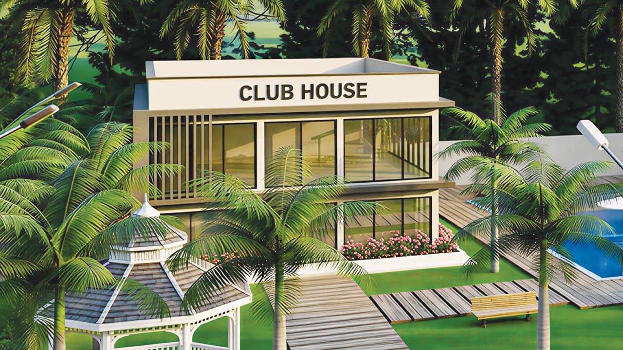 3000 sq.ft. Club House