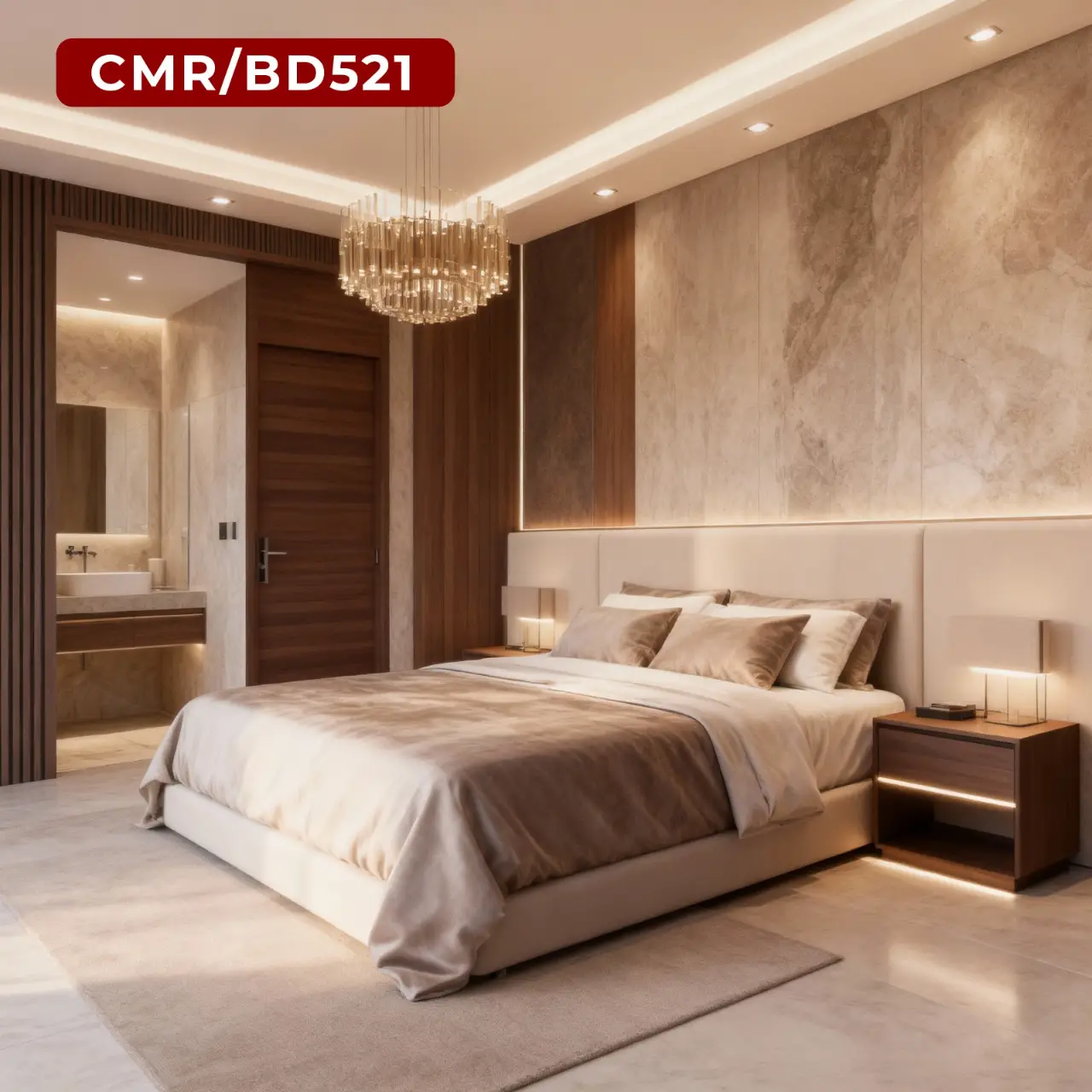 Master Bedroom Suite with Ensuite Bathroom Access